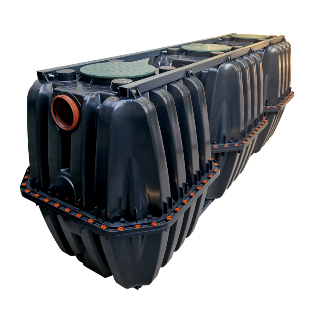 Septic tank ECOBIN 3000 (triple chamber) photo